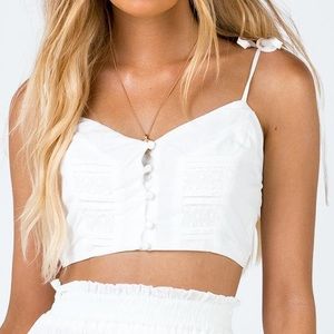 NWOT SADIE CROP TOP